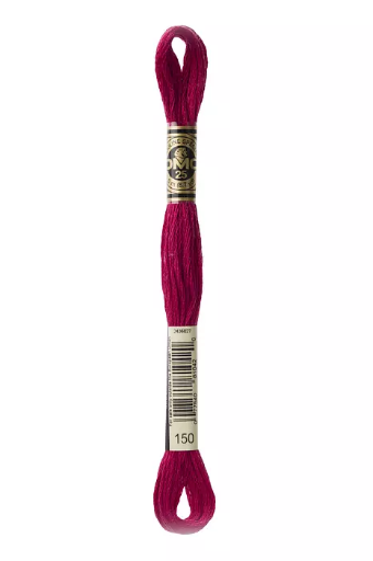 [117MC150] Fil à broder Mouliné Spécial DMC 150 Framboise