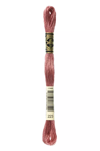 [117MC223] Fil à broder Mouliné Spécial DMC 223 Bois de rose