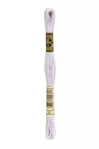 [117MC25] Fil à broder Mouliné Spécial DMC 25 Colchique