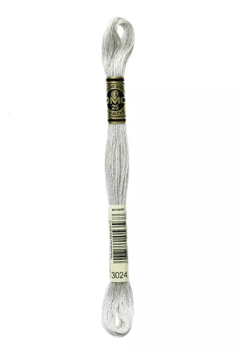 [117MC3024] Fil à broder Mouliné Spécial DMC 3024 Falaise 