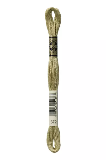 [117MC372] Fil à broder Mouliné Spécial DMC 372 Vert cardamome