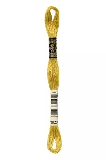 [117MC3820] Fil à broder Mouliné Spécial DMC 3820 Maïs 