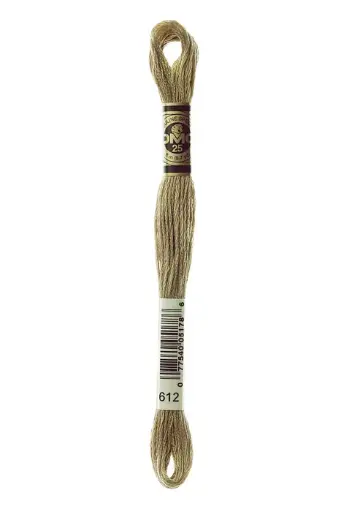 [117MC612] Fil à broder Mouliné Spécial DMC 612 Jute