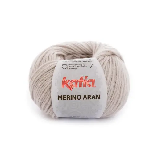 [ARAN11] Merino aran Laine Katia 11 Beige très clair