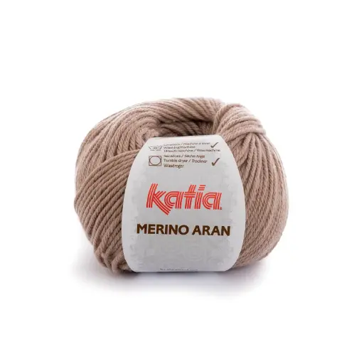 [ARAN74] Merino aran Laine Katia 74 Beige