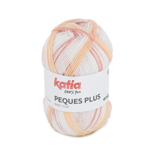 [pequesplus81] Peques plus Laine Katia 81 corail orange