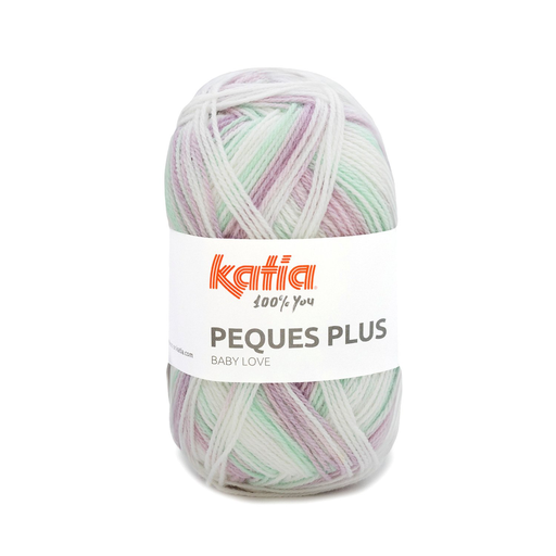 [pequesplus85] Peques plus Laine Katia 85 mint mauve