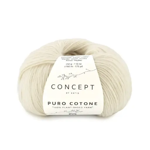 [PURO50] Puro cotone Katia 50 écru