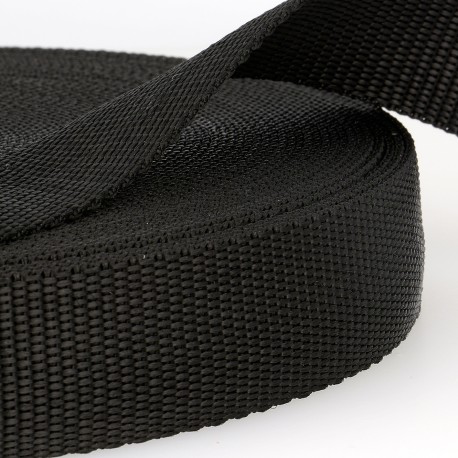 [S10330014] Sangle 100% Polypropylène 30 mm 14 noir