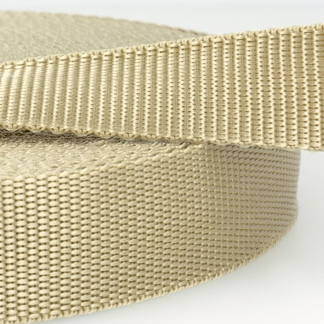 [S1033040] Sangle 100% Polypropylène 30 mm 40 beige