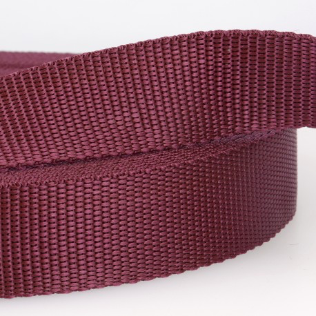 [S1033072] Sangle 100% Polypropylène 30 mm 72 bordeaux