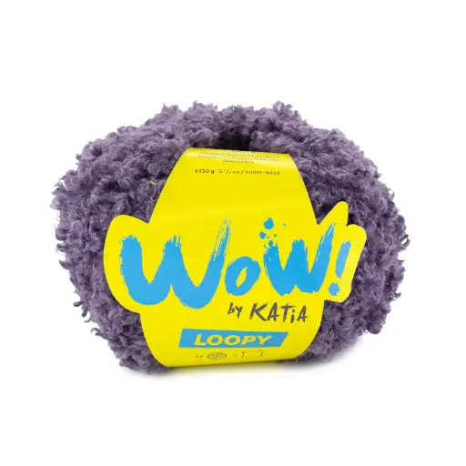 [LOOPY160] Wow loopy Laine Katia 160 Violet