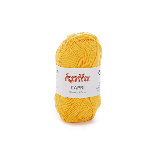 [82057] Capri 100% Coton mercerisé Katia 82057 Jaune