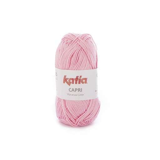 [82121] Capri 100% Coton mercerisé Katia 82121 Rosé moyen