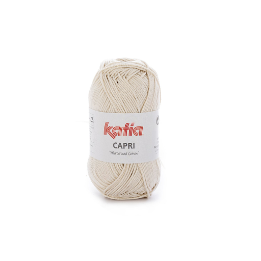 [82141] Capri 100% Coton mercerisé Katia 82141 - beige très clair