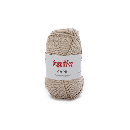 [82067] Capri 100% Coton mercerisé Katia 82067 - Beige clair