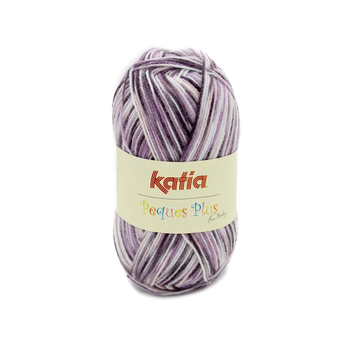 [PEQUES103] Peques plus Laine Katia 103 - Rosé-Violet-Aubergine-Blanc