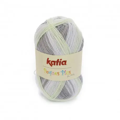 [PEQUES55] Peques plus Laine Katia 55 vert gris