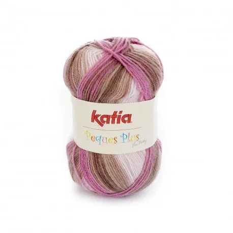 [PEQUES50] Peques plus Laine Katia 50 rose brun