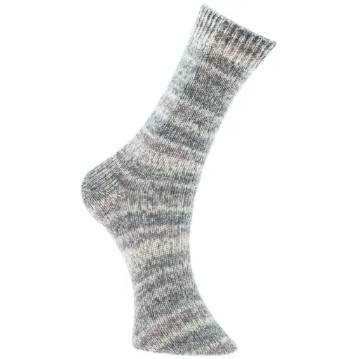 [383894.024] Fil pour chaussette Rico Superba Bamboo 4 fils Pink gris bleu mix 024