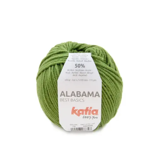 [ALA73] Alabama Laine Katia 73 - Vert pin