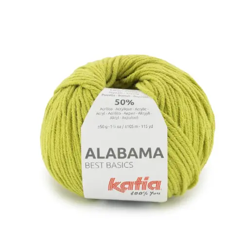 [ALA80] Alabama Laine Katia 80 - vert acide