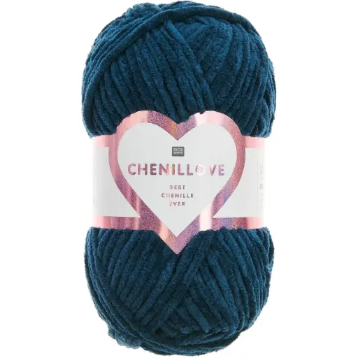 [383376.020] Creative Chenillove marine 020 Rico design