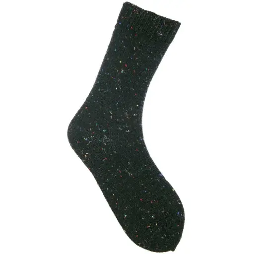 [383303.008] Fil pour chaussette Rico Superba tweed 4 fils 008 noir