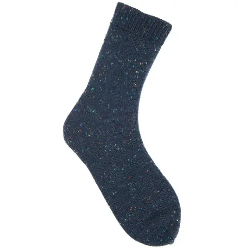 [383303.006] Fil pour chaussette Rico Superba tweed 4 fils 006 marine