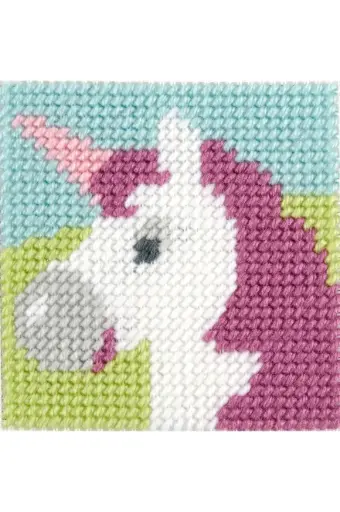 [C09N235K] Kit complet tapisserie DMC Licorne