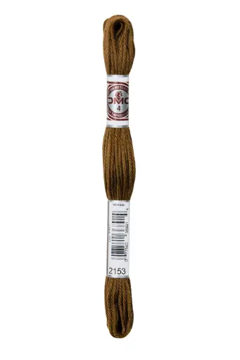 [89E2153] Fil à broder Retors Mat DMC 2153 Cacao