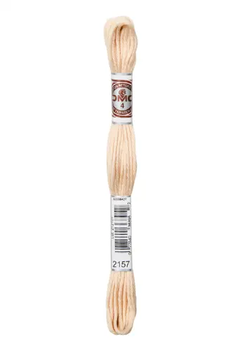 [89E2157] Fil à broder Retors Mat DMC 2157 Coquille d'oeuf