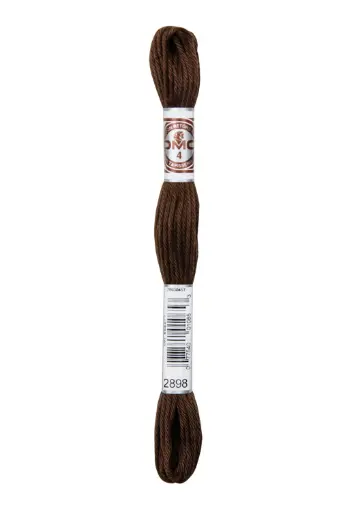 [89E2898] Fil à broder Retors Mat DMC 2898
