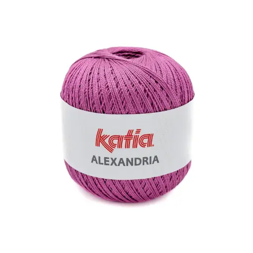 [ALEX34] Alexandria 100% coton peigné, gazé et mercerisé Katia 34 - Violet