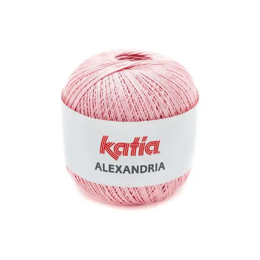 [ALEX9] Alexandria 100% coton peigné, gazé et mercerisé Katia 9 - Rosé foncé