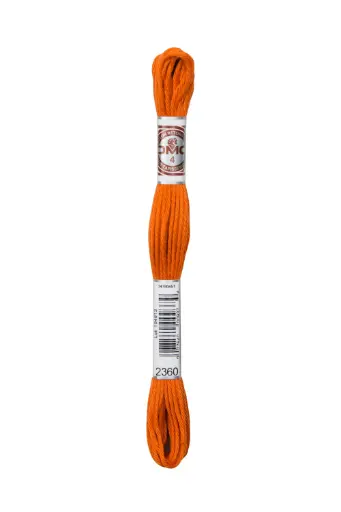 [89E2360] Fil à broder Retors Mat DMC 2360 Rouille