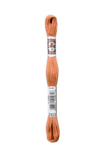 [89E2923] Fil à broder Retors Mat DMC 2923 Sable rose