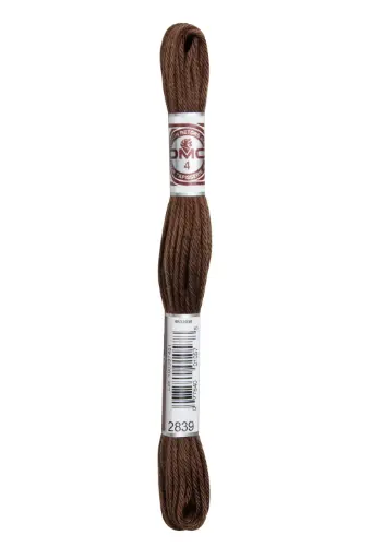 [89E2839] Fil à broder Retors Mat DMC 2839 Cuir tanné