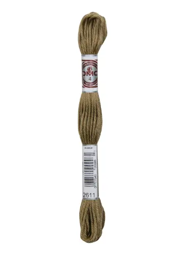 [89E2611] Fil à broder Retors Mat DMC 2611 Jute