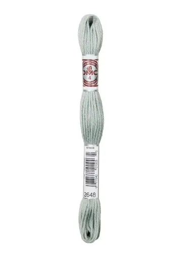 [89E2648] Fil à broder Retors Mat DMC 2648 Gris rocher