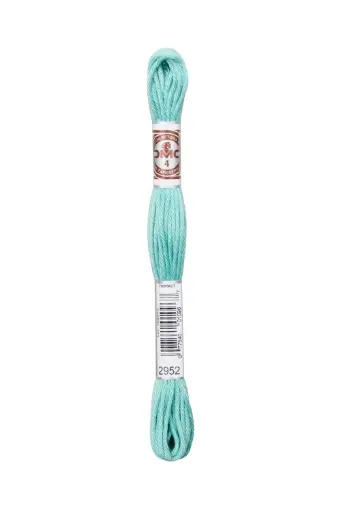 [89E2952] Fil à broder Retors Mat DMC 2952 Vert d eau