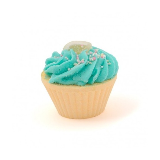 [CUPCAKECITRONACIDULE] Cupcake effervescent pour le bain citron acidulé