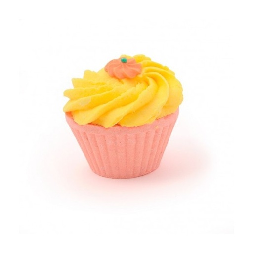 [CUPCAKEMANGUE] Cupcake effervescent pour le bain mangue